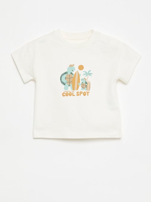 2-piece cotton set T-shirt + shorts - Kiabi