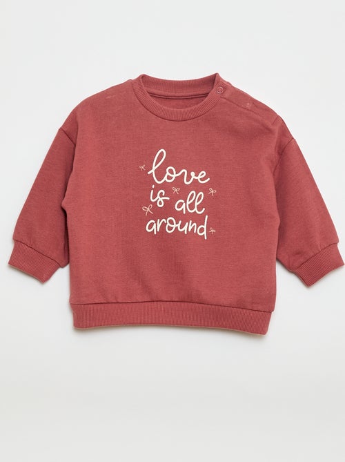 2-Piece Cotton Sweater + Pants Set - Kiabi