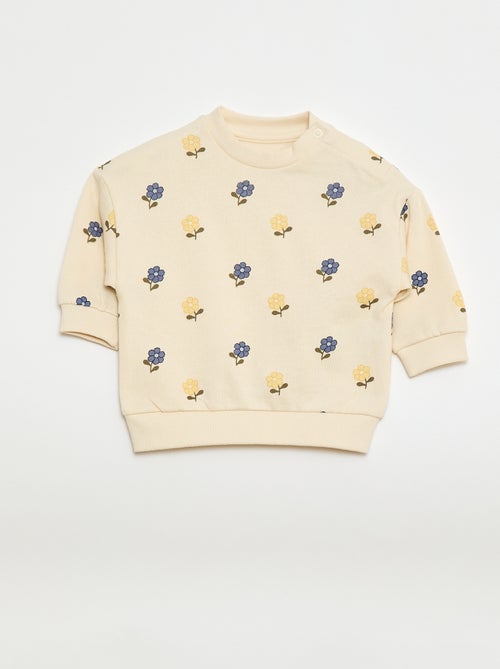 2-Piece Cotton Sweater + Pants Set - Kiabi