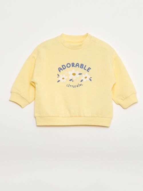 2-Piece Cotton Sweater + Pants Set - Kiabi