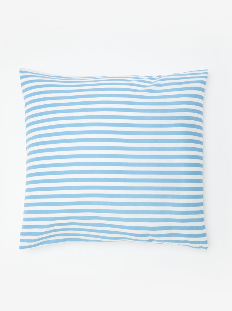 2-Piece Duvet Cover Set (140 x 200cm) with Pillowcase Blue - Kiabi