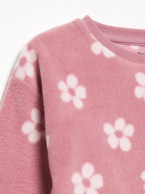 2-piece fleece pyjamas - Kiabi