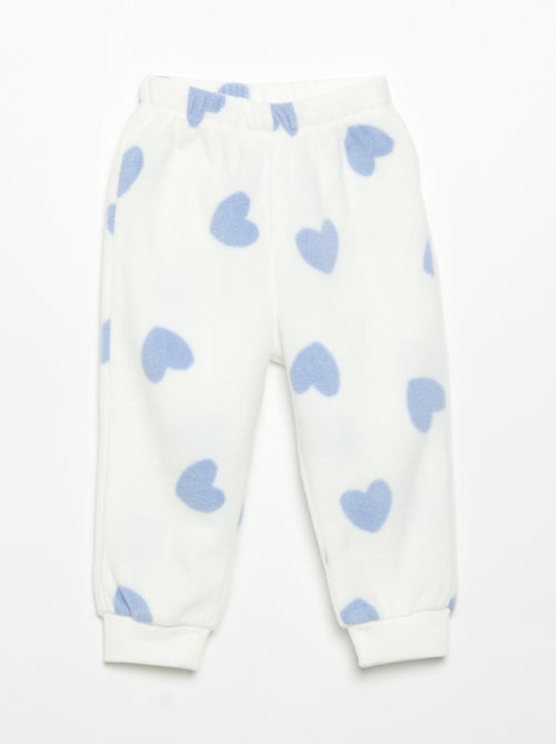 2-piece fleece pyjamas - Kiabi