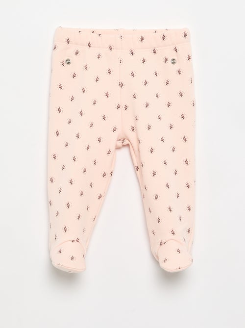 2-piece footed pajama set - Kiabi 2-piece footed pajama set - Kiabi