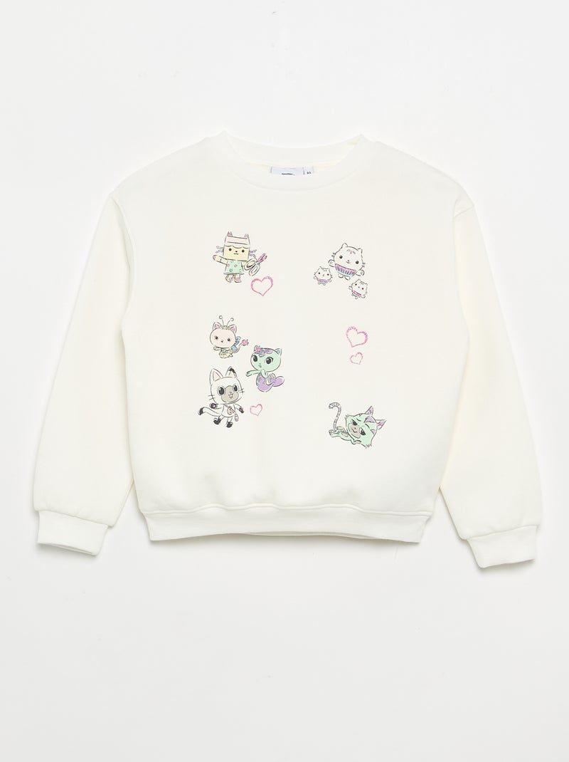 2-piece "Gabby's Dollhouse" Set - Sweatshirt + Leggings White - Kiabi
