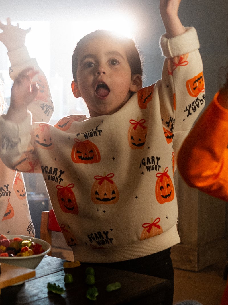 2-piece 'Halloween' Set - Sweatshirt + Leggings Beige - Kiabi