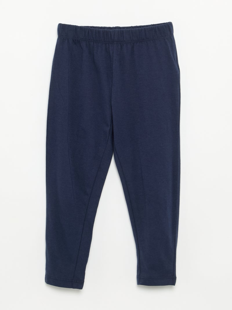 2-piece jersey pyjamas Blue - Kiabi