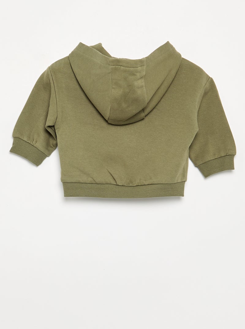 2-Piece Outfit - Sweatshirt + Trousers Green - Kiabi