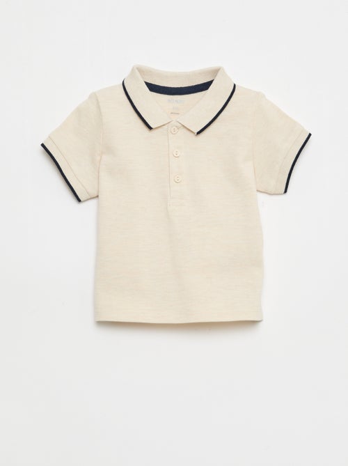 2-Piece Overalls & Polo Shirt Set - Kiabi 2-Piece Overalls & Polo Shirt Set - Kiabi