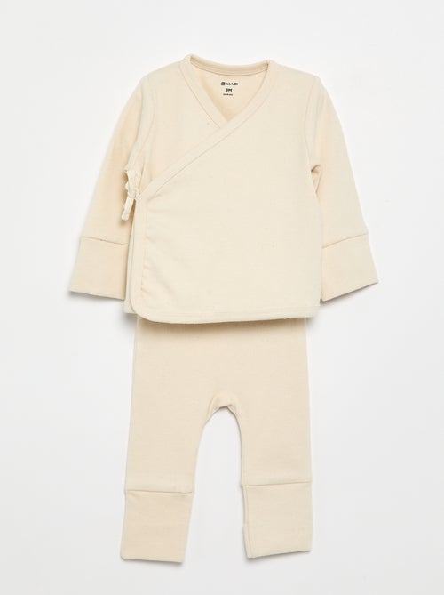 2-Piece Pajama Set - Adaptive Dressing Collection - Kiabi