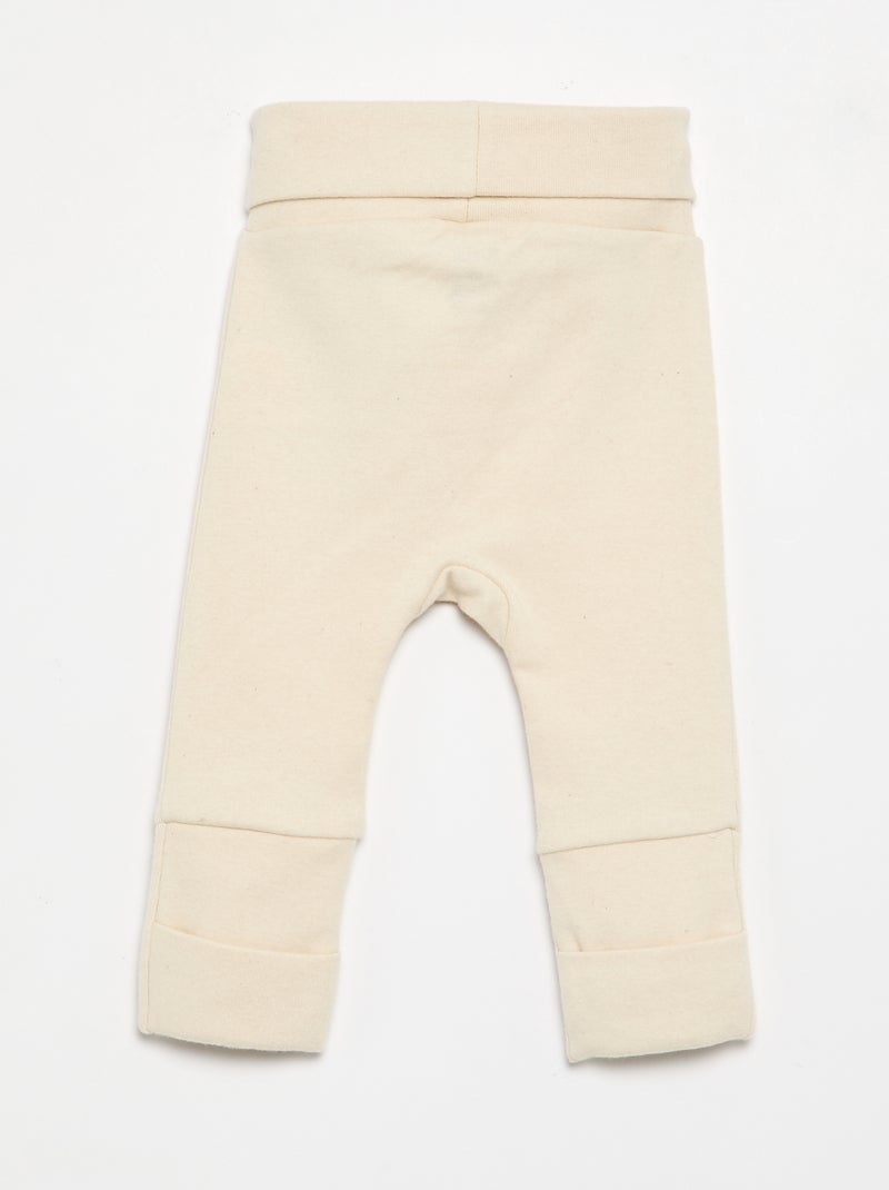 2-Piece Pajama Set - Adaptive Dressing Collection Beige - Kiabi