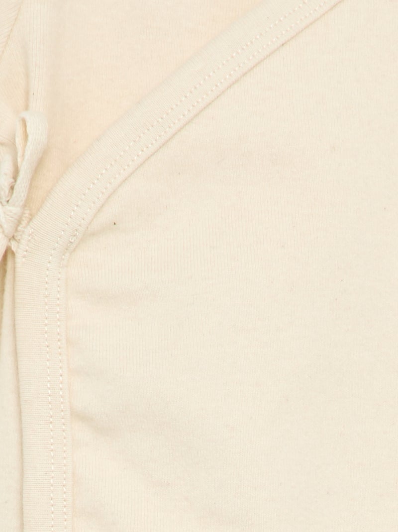 2-Piece Pajama Set - Adaptive Dressing Collection Beige - Kiabi