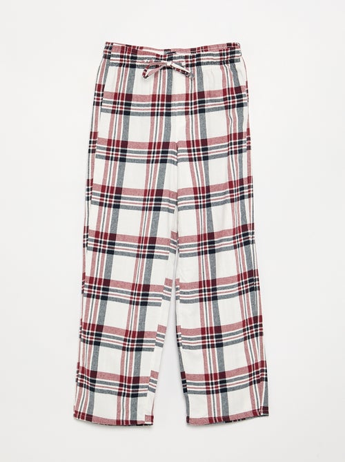 2-Piece Pajama Set - Long-Sleeved T-Shirt + Trousers - Kiabi