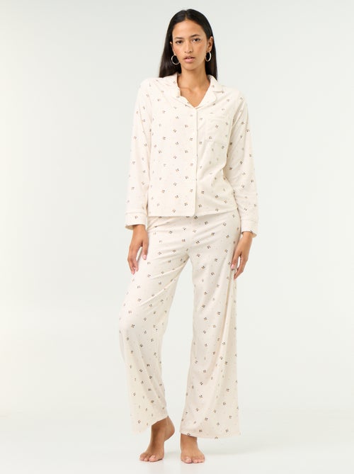 2-piece pajama set - Shirt + pants - Kiabi