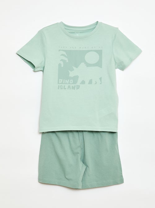 2-Piece Pajama Set: Shorts + T-Shirt - Kiabi