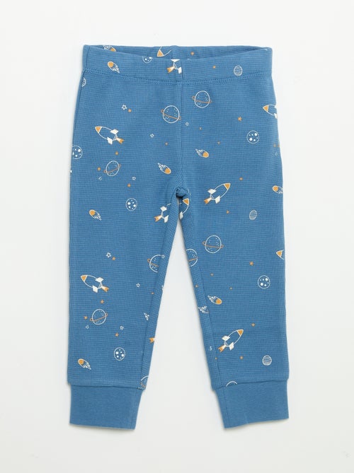 2-piece pajamas - Long-sleeved T-shirt + pants - Kiabi