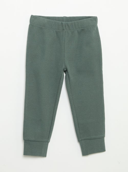 2-piece Pajamas - Long-sleeved T-shirt + Pants - Kiabi