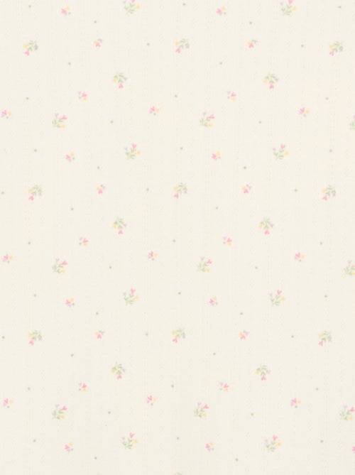 2-piece Pointelle Knit Pajamas - Kiabi