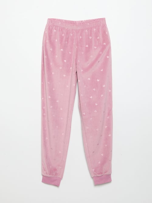 2-Piece Printed Pajama Set - Sweatshirt & Pants - Kiabi