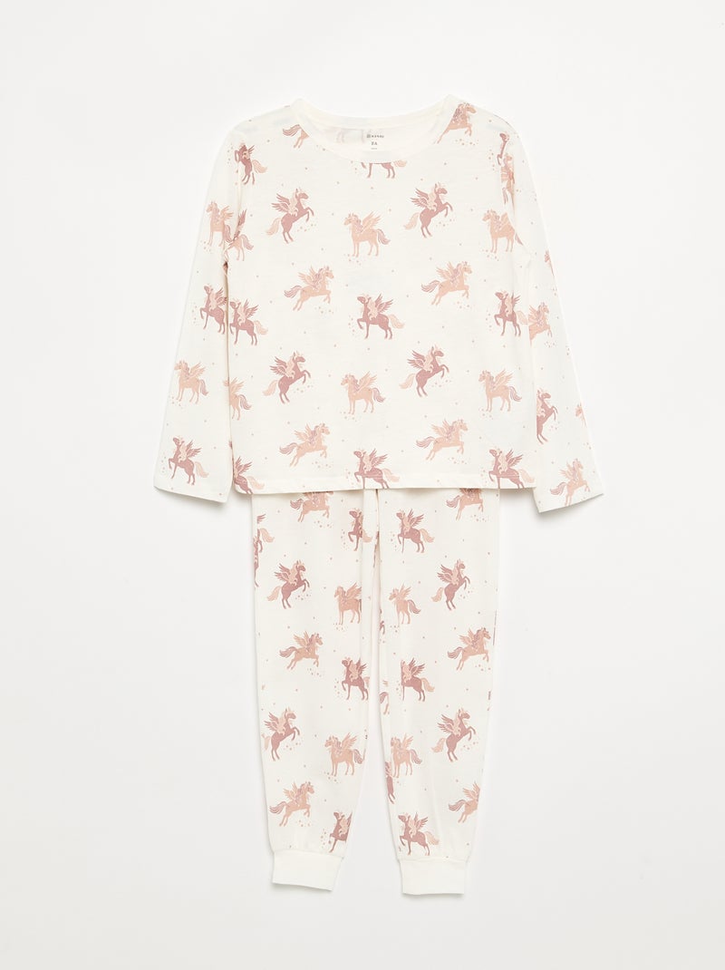 2-piece Pyjama Set - Pack of 2 Pink - Kiabi