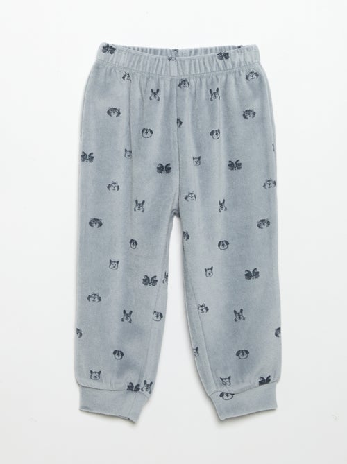 2-piece Pyjama Set - Sweatshirt + Trousers - Kiabi 2-piece Pyjama Set - Sweatshirt + Trousers - Kiabi