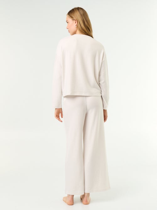 2-piece Pyjama Set - Sweatshirt + Trousers - Kiabi