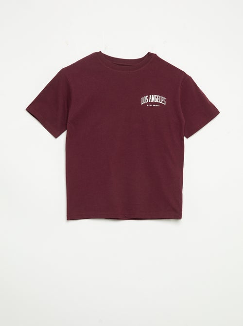 2-piece pyjamas - Short-sleeved t-shirt + trousers - Kiabi