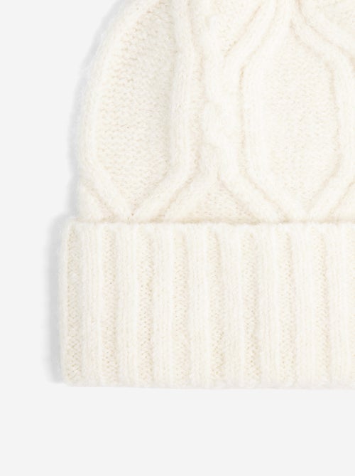 2-piece set - Bobble hat + neck warmer - Kiabi 2-piece set - Bobble hat + neck warmer - Kiabi