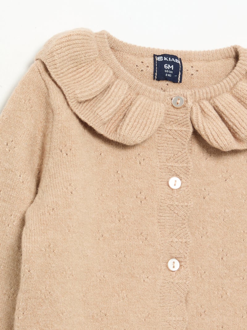 2-piece set - Cardigan + leggings Beige - Kiabi