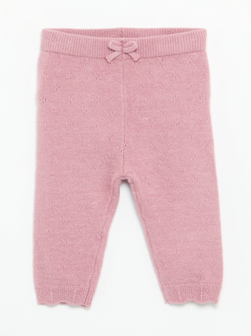 2-piece set - Cardigan + leggings Pink - Kiabi