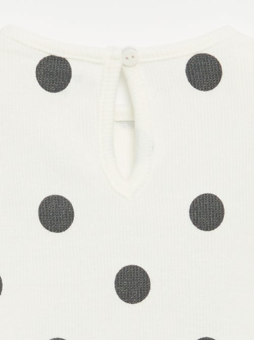 2-piece set - Long-sleeved T-shirt + leggings - Kiabi