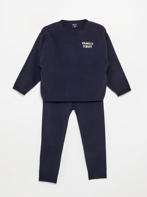 2-piece set - Sweater + trousers - Kiabi