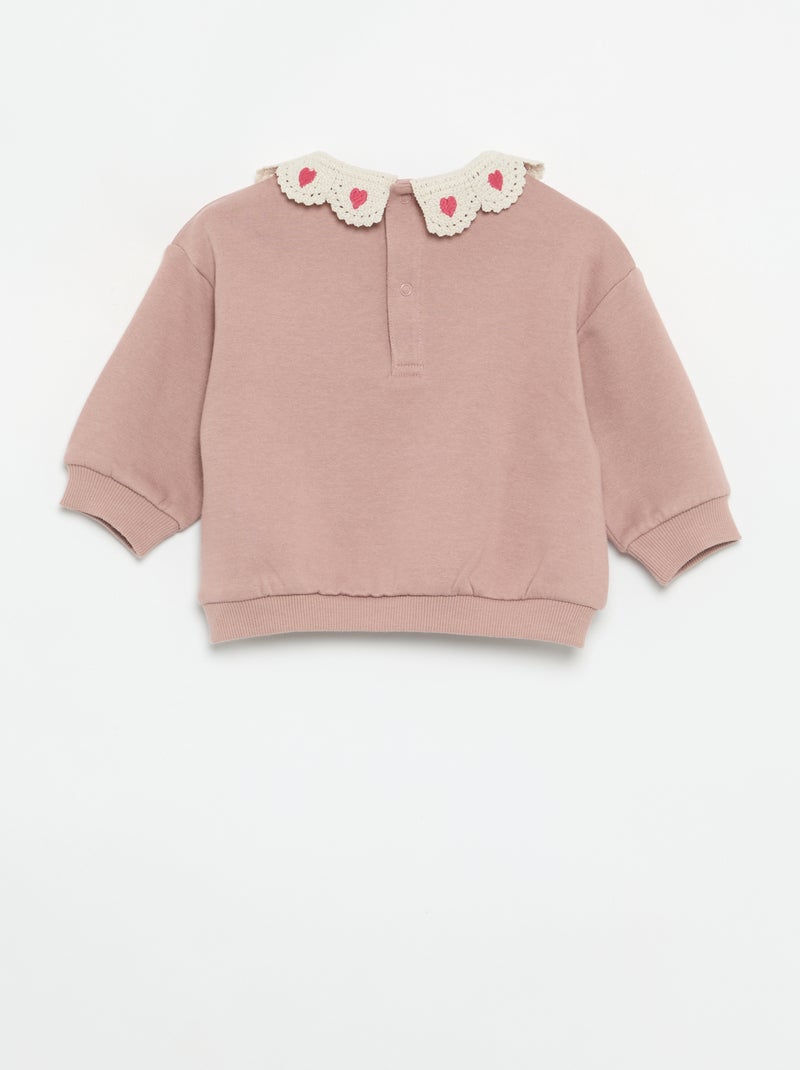 2-piece set - sweatshirt + leggings Pink - Kiabi