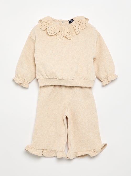 2-piece set - sweatshirt + trousers - Kiabi