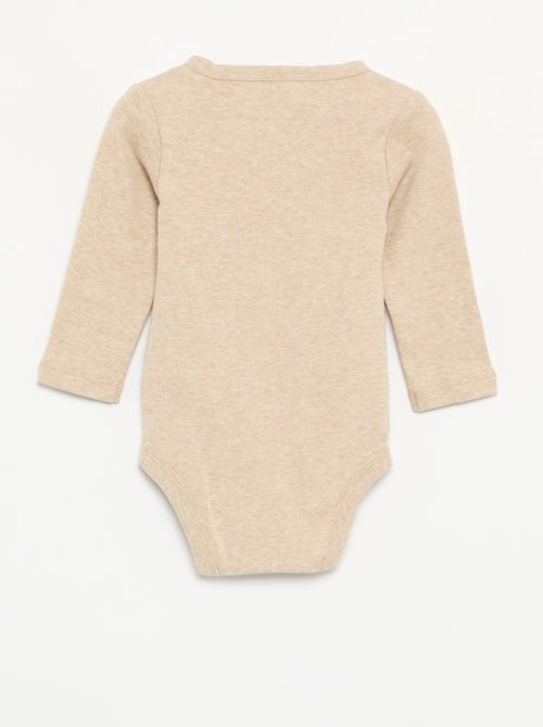 2-Piece Set: Long-Sleeved Bodysuit & Leggings - Kiabi