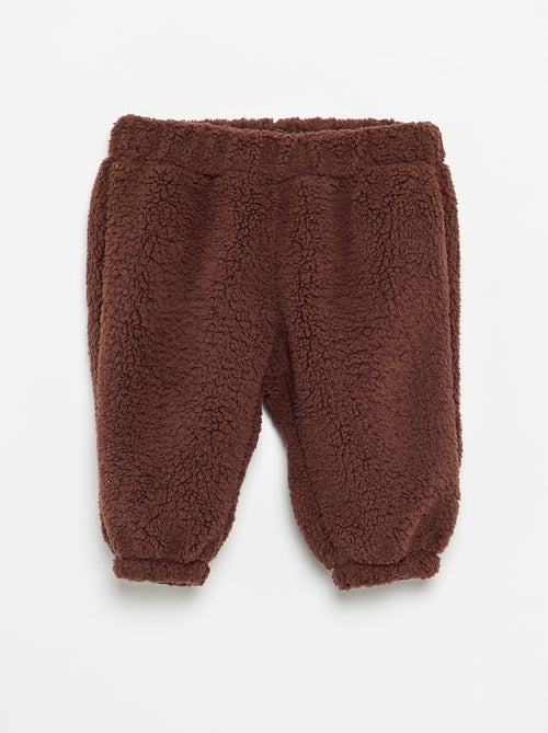 2-piece Sherpa Set - Sweatshirt and Trousers - Kiabi