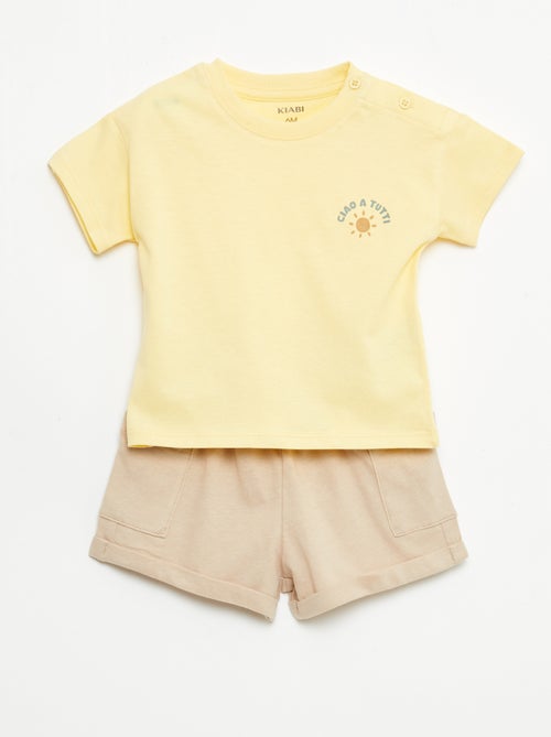 2-Piece Short and T-Shirt Set - Kiabi