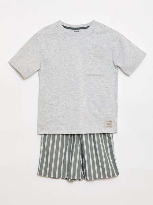 2-Piece Short Pajama Set - Kiabi