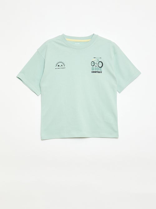 2-Piece Short Pajama Set: Tee + Shorts - Kiabi