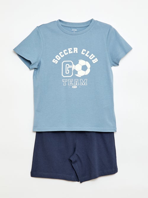 2-Piece Short & T-Shirt Pajama Set - Kiabi