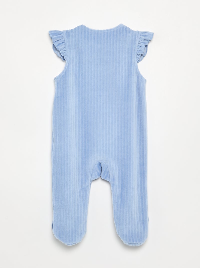 2-piece sleep set - Sleeveless sleepsuit + bodysuit White - Kiabi