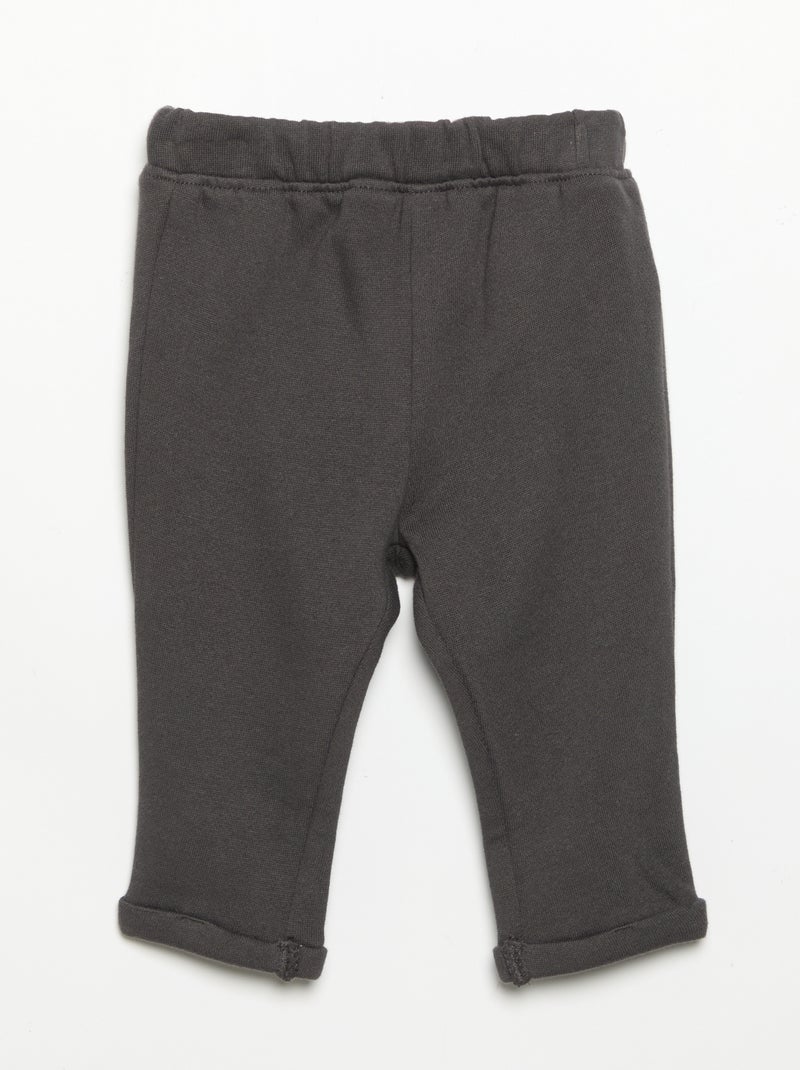 2-piece sweatshirt + trousers set Khaki - Kiabi