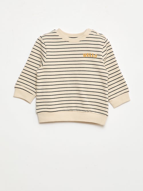 2-piece sweatshirt + trousers set - Kiabi 2-piece sweatshirt + trousers set - Kiabi