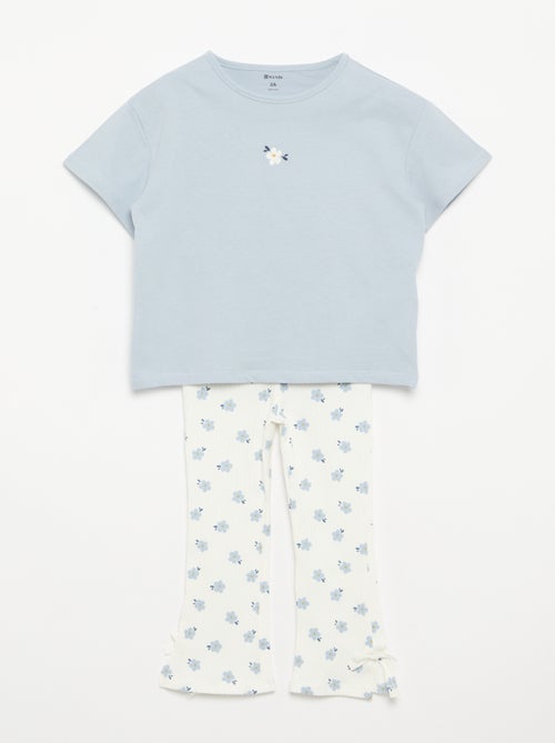 2-Piece T-shirt and Leggings Set - Kiabi