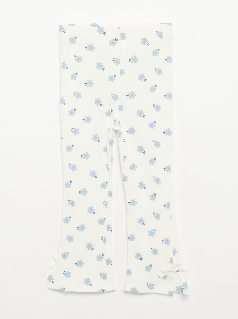 2-Piece T-shirt and Leggings Set Blue - Kiabi