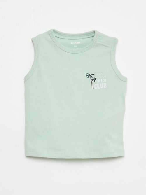 2-Piece Tank Top & Shorts Set - Kiabi