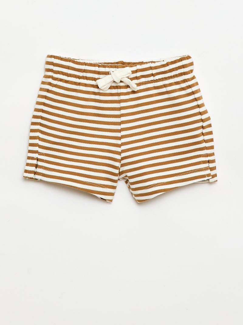 2-Piece Tank Top & Shorts Set White - Kiabi