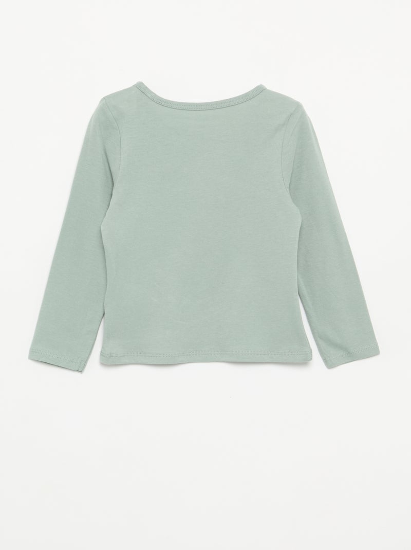 2-teiliger Jersey-Pyjama Bleu - Kiabi