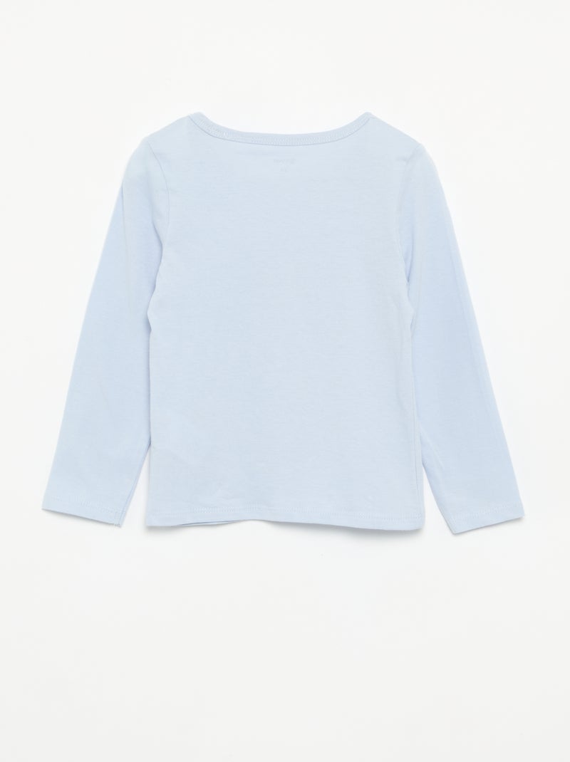2-teiliger Jersey-Pyjama Bleu - Kiabi