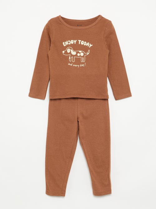 2-teiliger Jersey-Pyjama - Kiabi